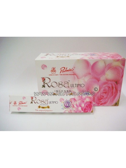 Incenso sticks Padmini Ultimo series Rose 15gr (12x15gr)
